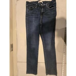 Signature Levi Strauss Jeans Women 14M Mid Rise Straight